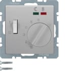HAGER - Lattiatermostaatti - 5/30 1s 10A kytk/mv ALU