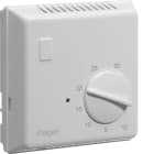 HAGER - Termostaatti bi-metalli - EK054 1s 10A ilman kytk/valoa