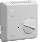 HAGER - Termostaatti bi-metalli - EK054 1s 10A ilman kytk/valoa