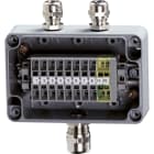 FIBOX - Anturikotelo AL,2 anturille - FAKA2 66x100x46mm IP66