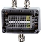 FIBOX - Anturikotelo AL,2 anturille - FAKA2 66x100x46mm IP66