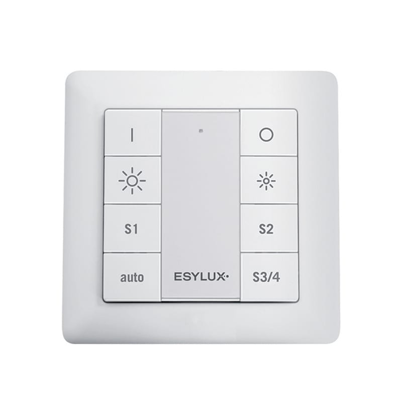 ESYLUX - Valonsäädin - PUSH BUTTON x8 ELC