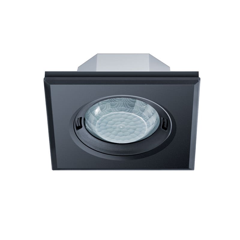 ESYLUX - Liiketunnistin - MD-FLAT 360i/8 SQUARE BLACK