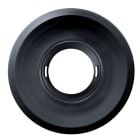 ESYLUX - Peitelevy - FLAT COVER LARGE ROUND BK