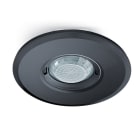 ESYLUX - Läsnäolotunnistin - PD-FLAT 360i/8 LARGE ROUND BK
