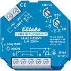 ELTAKO - Sysäysrele,1s,10A,8-230VAC/DC - ESR61NP-230V+UC,kojer.+relet.