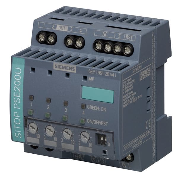 SIEMENS - Sitop PSE200U, Sulake 3 - 10A - 6EP1961-2BA41