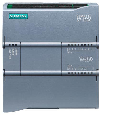 SIEMENS - S7-1200, CPU 1212C,DC/DC/RELAY - 6ES7212-1HE40-0XB0