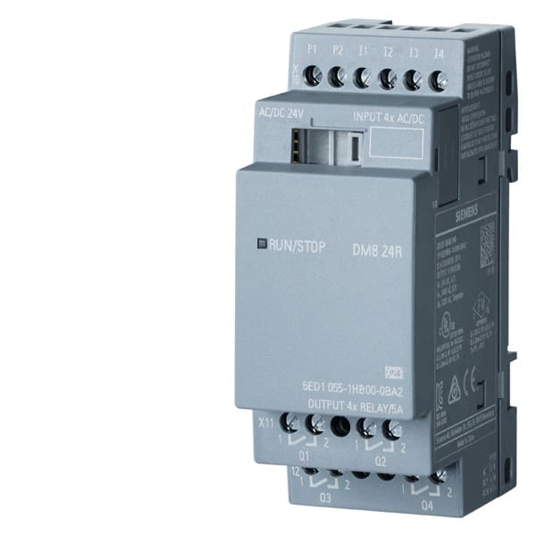 SIEMENS - LOGO! DM8 24R 0BA8 - 6ED1055-1HB00-0BA2