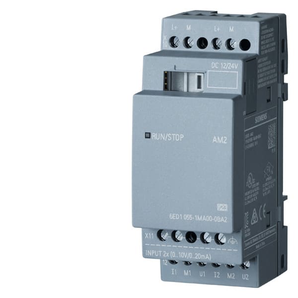 SIEMENS - LOGO! AM2 12/24 0BA8 - 6ED1055-1MA00-0BA2