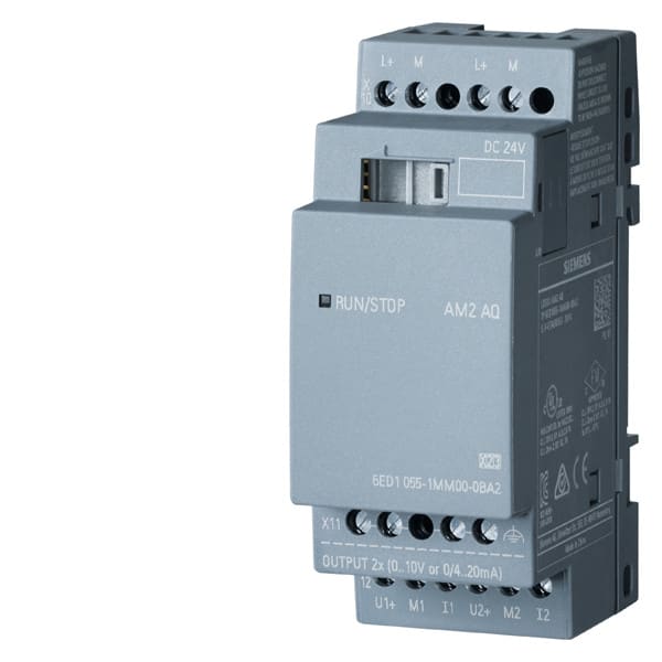 SIEMENS - LOGO! AM2 AQ 24 0BA8 - 6ED1055-1MM00-0BA2