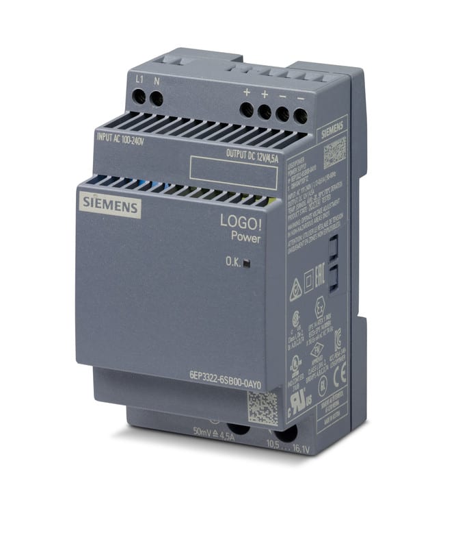 SIEMENS - LOGO!POWER 15 V / 1.9 A - 6EP3321-6SB10-0AY0