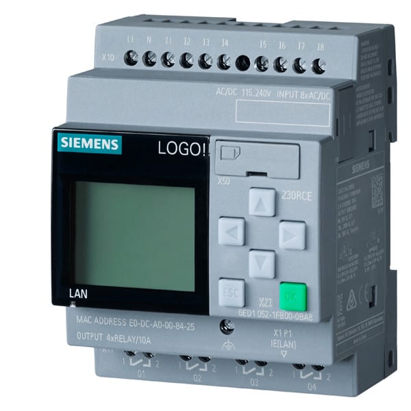 SIEMENS - 6ED1052-1FB08-0BA2 - LOGO! 230RCE 8, V8.4