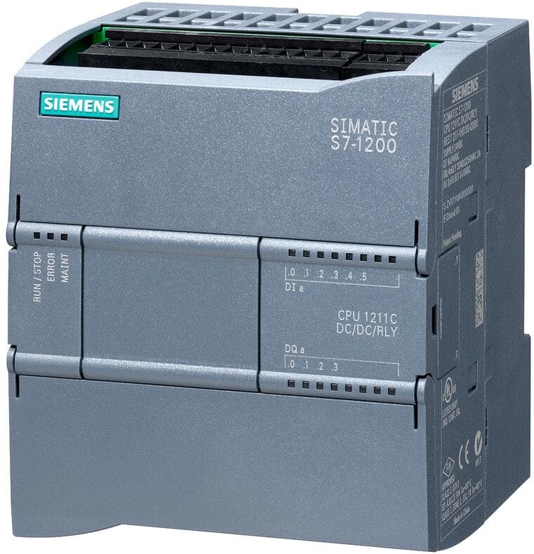 SIEMENS - Logiikkamoduuli - CPU 1211C DC/DC/RELAY