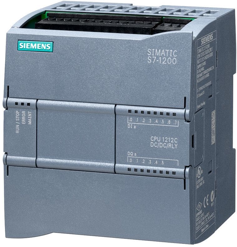 SIEMENS - Logiikkamoduuli - CPU 1212C DC/DC/RELAY