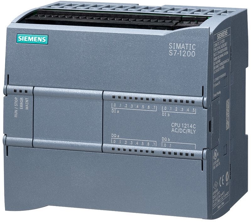SIEMENS - Logiikkamoduuli - CPU 1214C AC/DC/RELAY