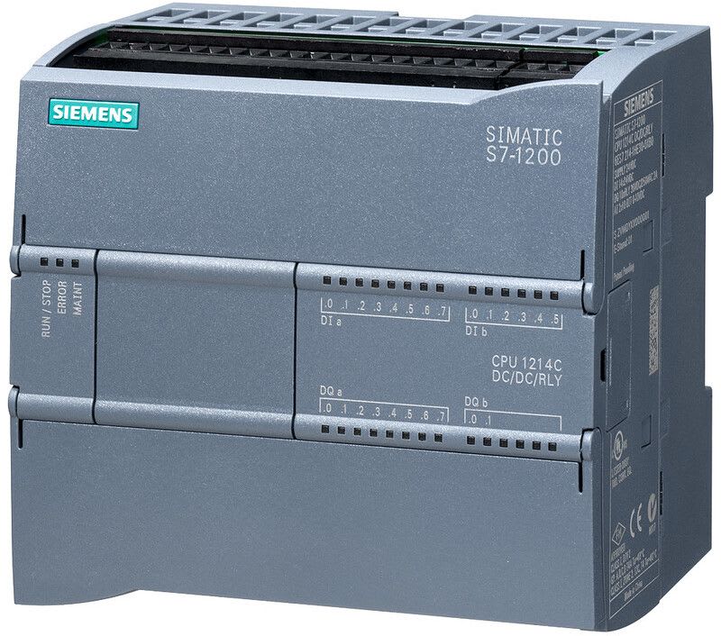 SIEMENS - Logiikkamoduuli - CPU 1214C DC/DC/RELAY