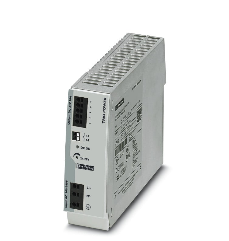 PHOENIX CONTACT - Teholähde - 2903149 TRIO-PS-2G/1AC/24DC/10