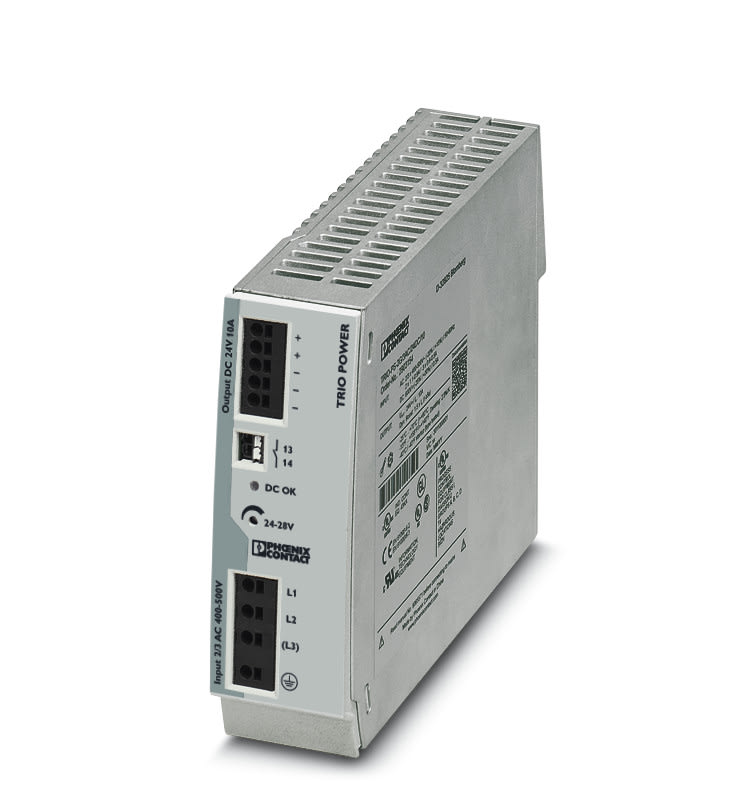 PHOENIX CONTACT - Teholähde - 2903154 TRIO-PS-2G/3AC/24DC/10