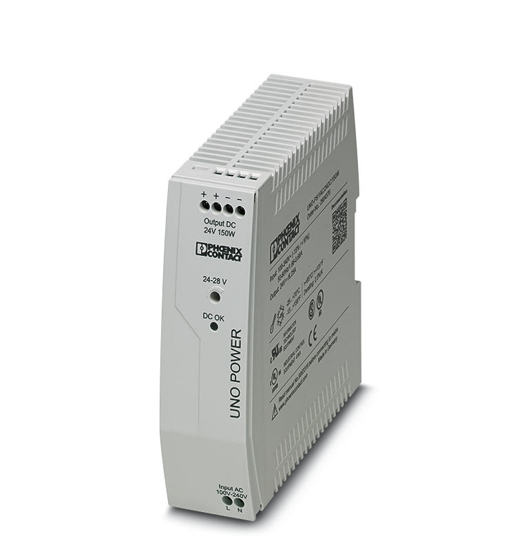 PHOENIX CONTACT - Teholähde - 2904376 UNO-PS/1AC/24DC/150W