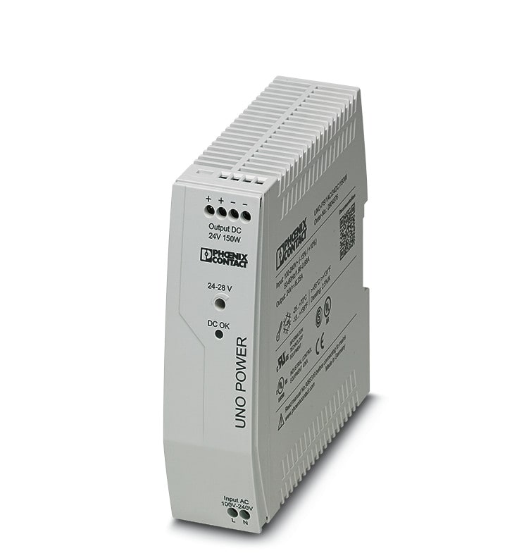 PHOENIX CONTACT - Teholähde - 2904376 UNO-PS/1AC/24DC/150W