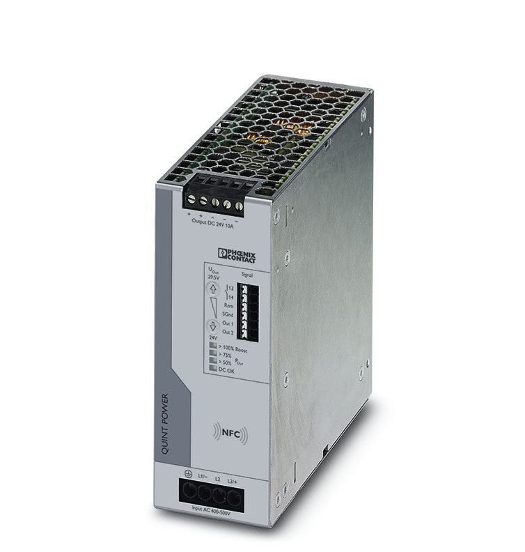 PHOENIX CONTACT - Teholähde - 2904621 QUINT4-PS/3AC/24DC/10