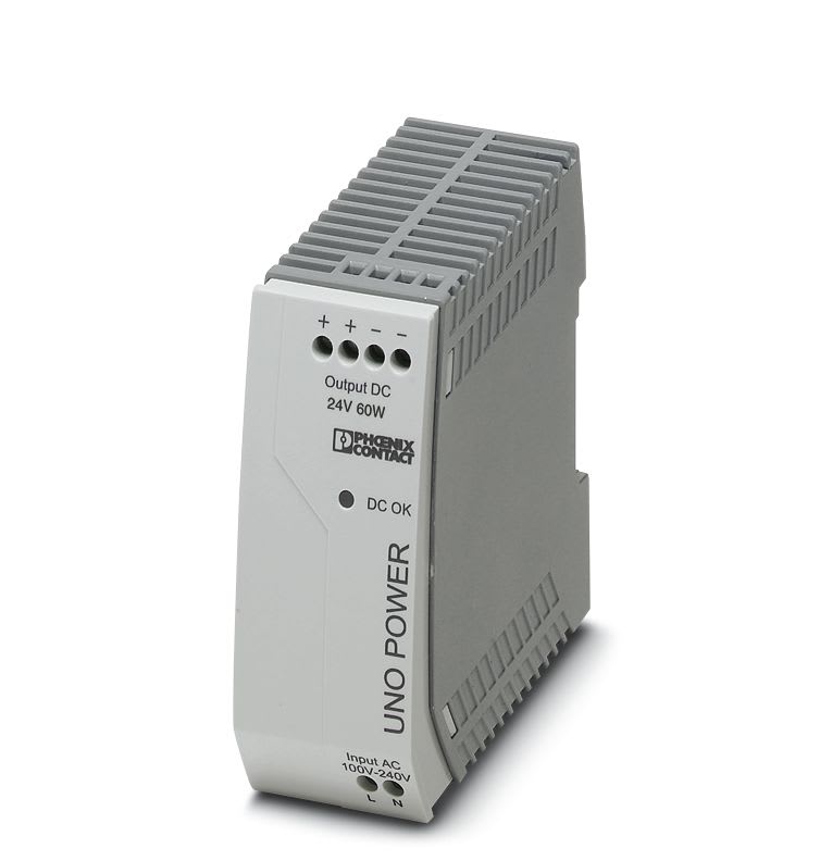 PHOENIX CONTACT - Teholähde - UNO-PS/1AC/24DC/ 60W