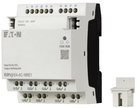 EATON - 230VAC, laajennusyksikkö, 8I/8 - EASY-E4-AC-16RE1