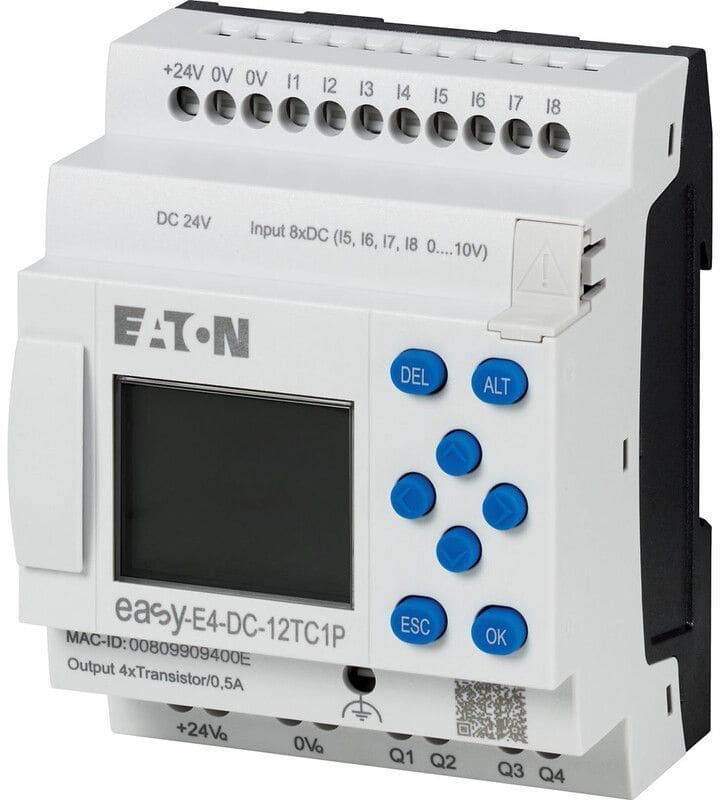 EATON - Ohjelmoitava rele - EASY-E4-DC-12TC1P