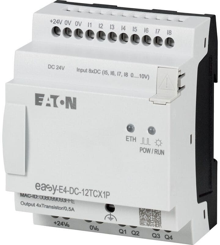 EATON - Ohjelmoitava rele - EASY-E4-DC-12TCX1P