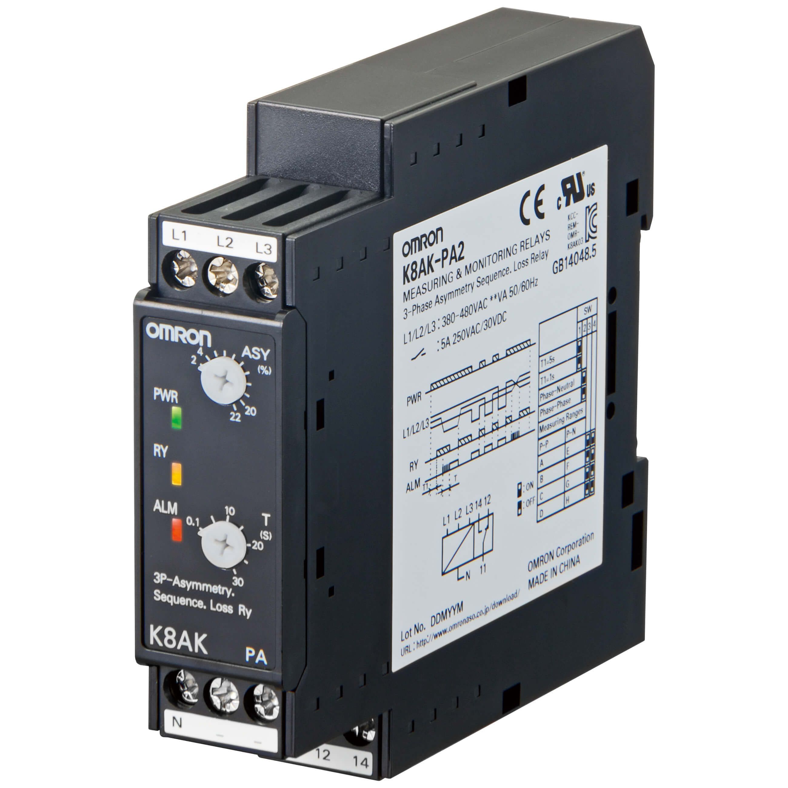 OMRON - Valvontarele - K8AK-PA1
