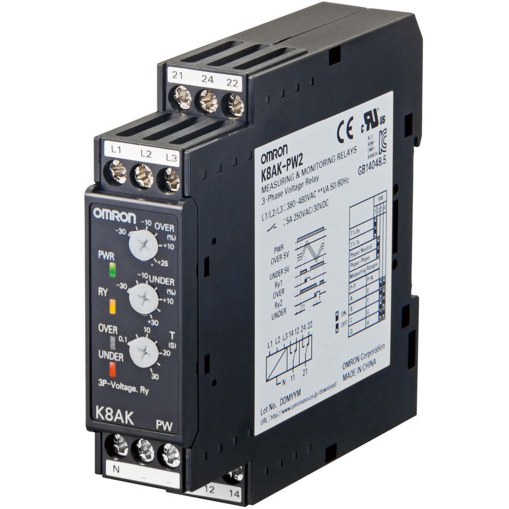 OMRON - Valvontarele - K8AK-PW1