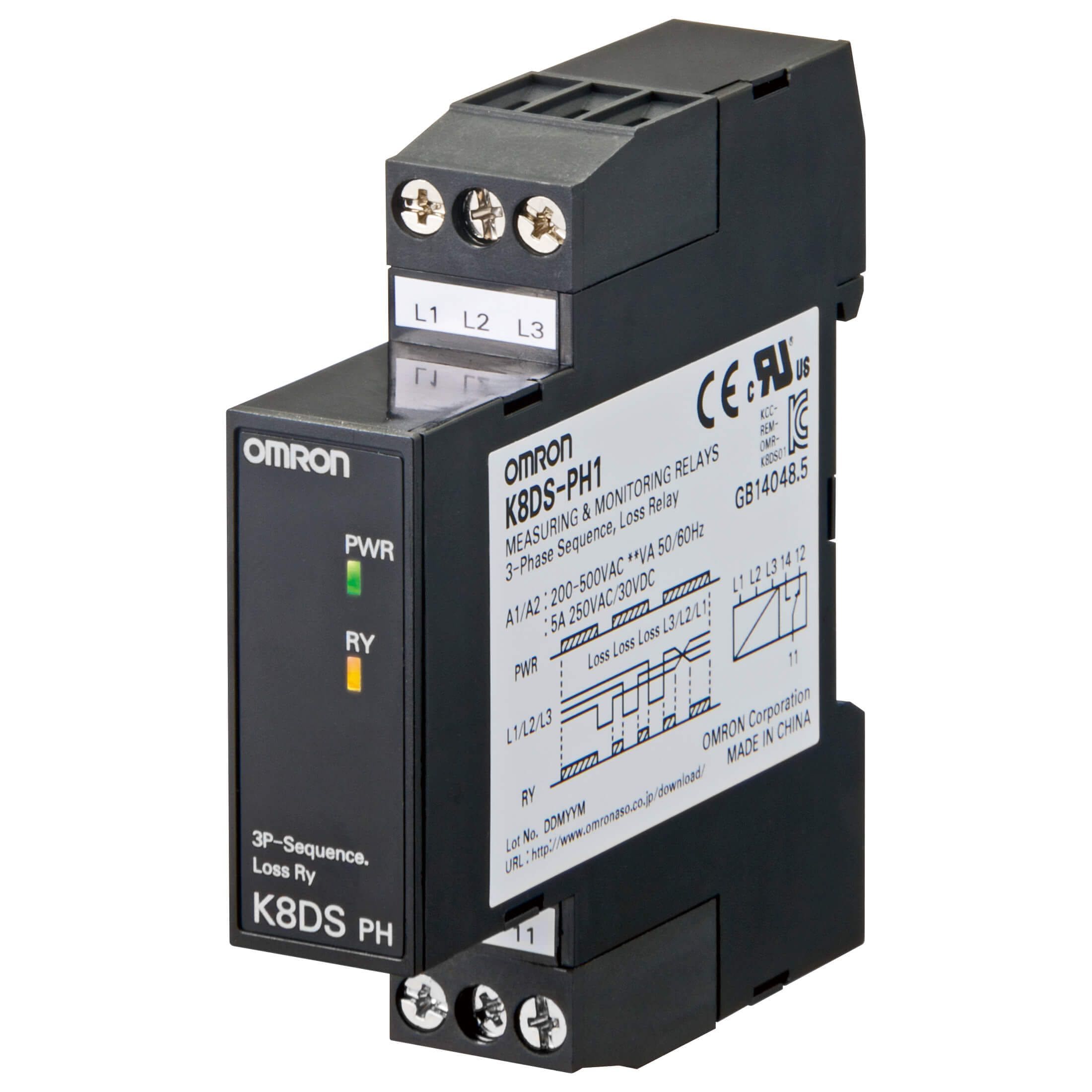OMRON - Valvontarele - K8DS-PH1