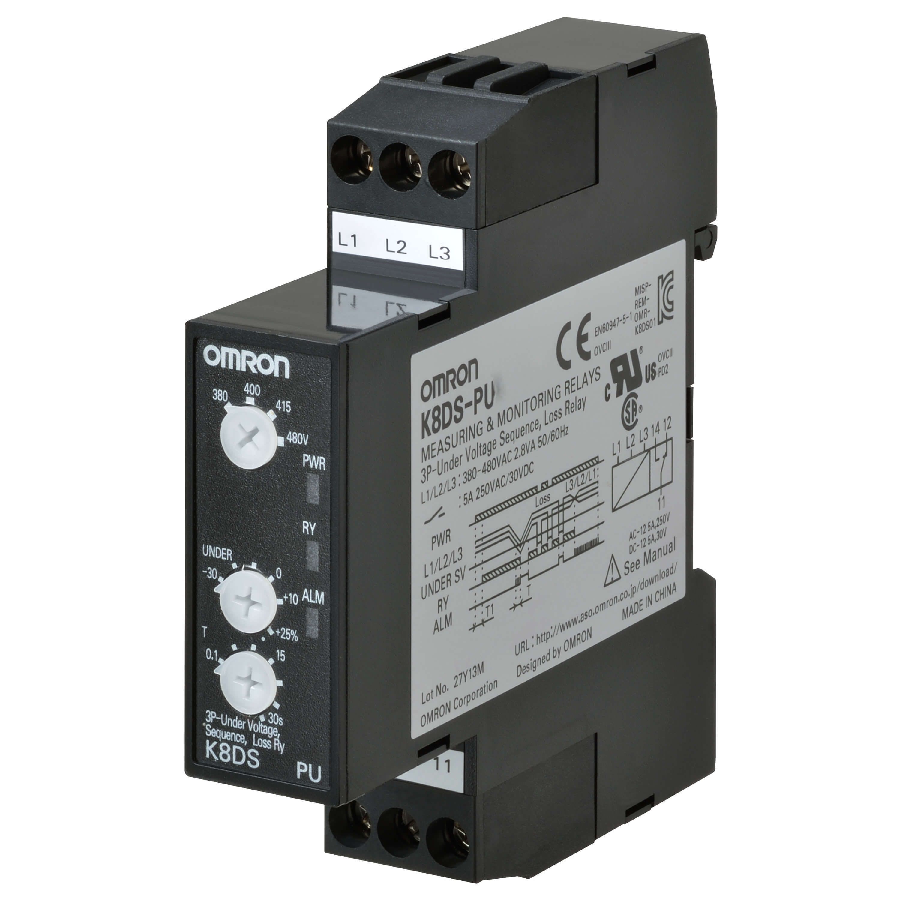 OMRON - Valvontarele - K8DS-PU2