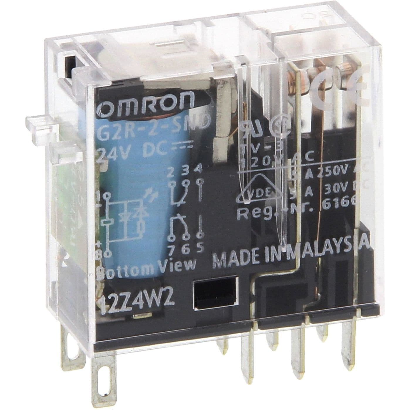 OMRON - Pistokantarele - G2R-2-SND 24 DC(S)