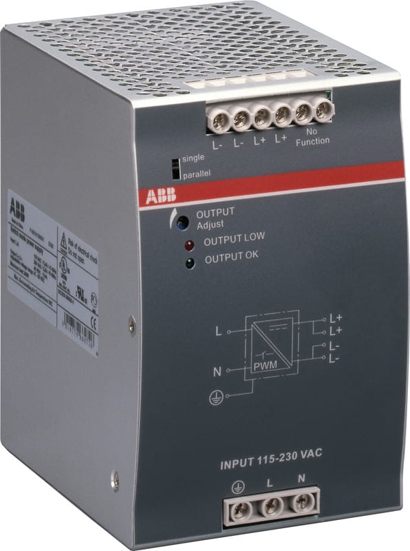 ABB - Teholähde - CP-E 48/5.0, lähtö:48VDC/5A