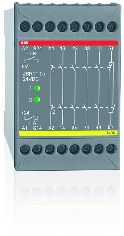 ABB - Laajennusmoduuli - JSR1T 0s 6A 24 DC Laaj.rele