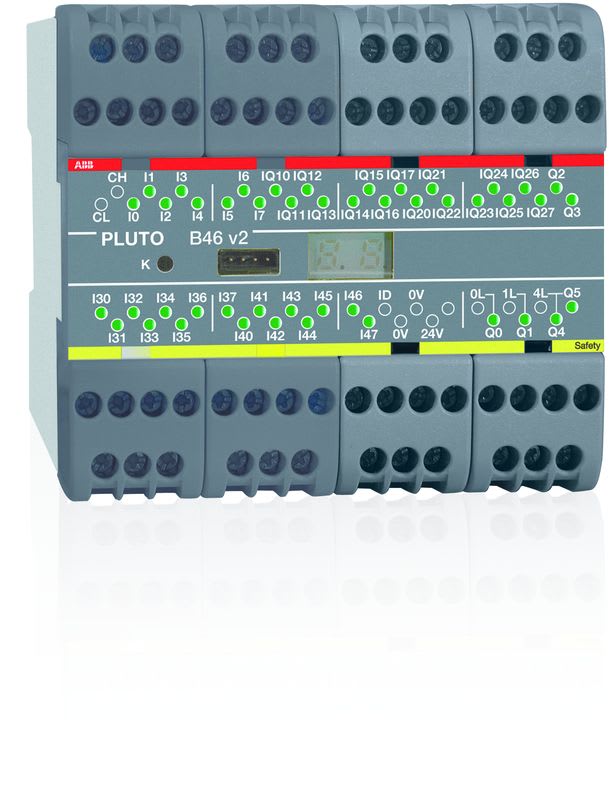 ABB - Logiikkamoduuli - Pluto B46 v2 24+16+4+2