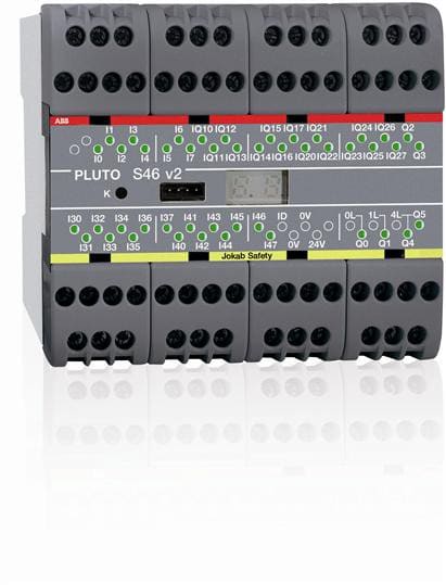 ABB - Logiikkamoduuli - Pluto S46v2 Turvalog 24+16+4+2