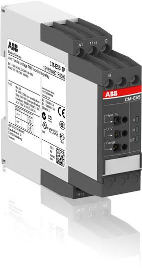 ABB SMART POWER - Valvontarele jännite - CM-ESS.1S,yli-/alijännitevalv,