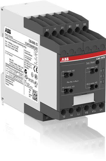 ABB SMART POWER - Valvontarele eristys/maavuoto - CM-IWN.1S Eristystasonvalvonta