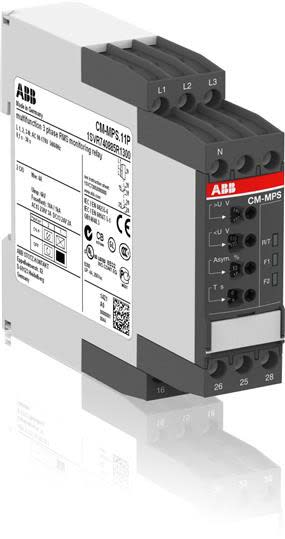 ABB SMART POWER - Valvontarele vaihejärjestys - CM-MPS.11P,kolmivaihevalvonta,