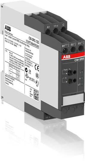 ABB SMART POWER - Valvontarele virta - CM-SRS.12S,yli-/alivirranvalv,