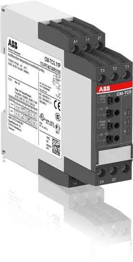 ABB SMART POWER - Valvontarele lämpötila - CM-TCS.11P, lämpötilavalvonta,