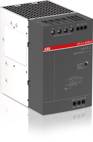 ABB - Teholähde - CP-C.1 24/20.0,lähtö:24VDC/20A