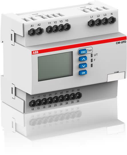 ABB SMART POWER - Valvontarele jännite - CM-UFD.M33 Grid feeding monito