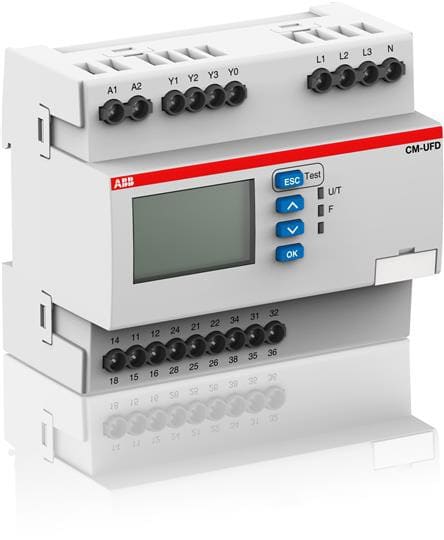 ABB SMART POWER - Valvontarele jännite - CM-UFD.M33 Grid feeding monito