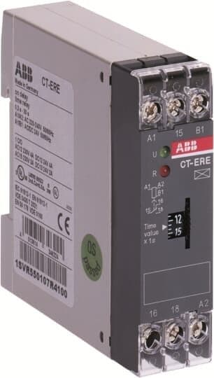 ABB - Aikarele vetohid. 1c/o 24Vac/dc 230Vac - CT-ERE 0.3-30min