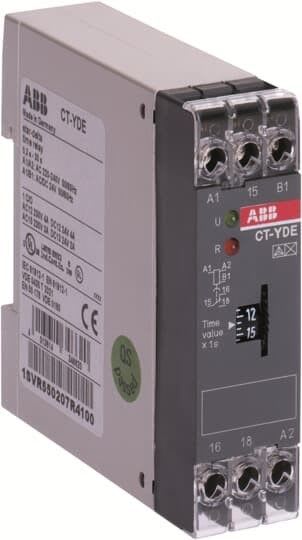 ABB - Aikarele tähti/kolmio 1c/o24Vac/dc230Vac - CT-YDE 0.3-30s