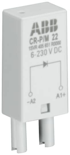 ABB - Ylijännitesuoja+Led pun 6-24Vac/dc - CR-P/M62C